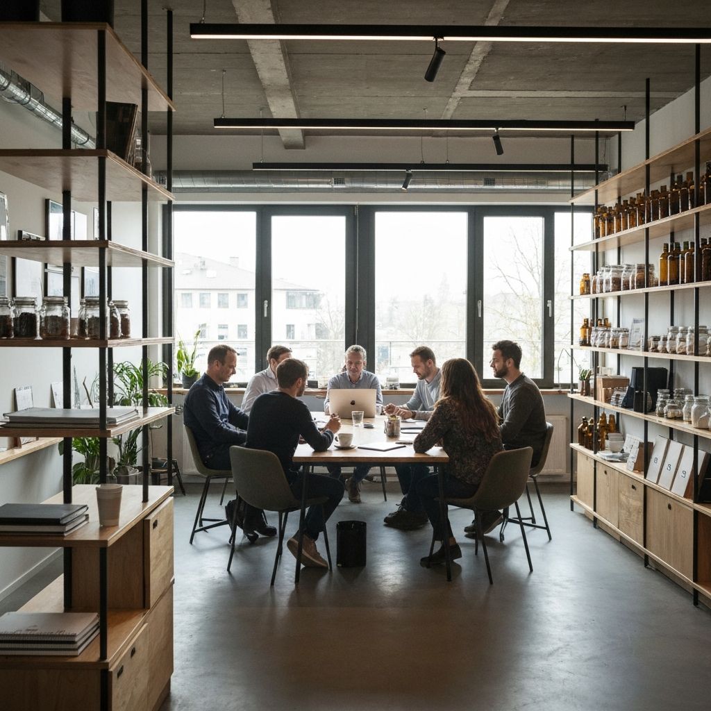 Österreichischer Coworking-Space mit modernem Design